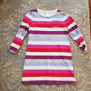 Girls long shirt dress